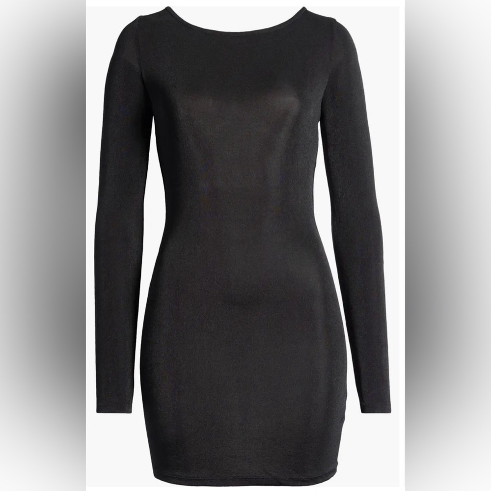 NWT Free People Call Me Later Long Sleeve Minidress